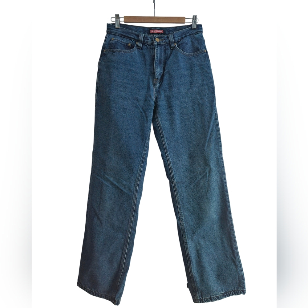 Craftsman 28 Lined Denim High Rise Jeans 31" Inseam VTG